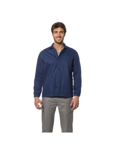 Giacca cotone blu