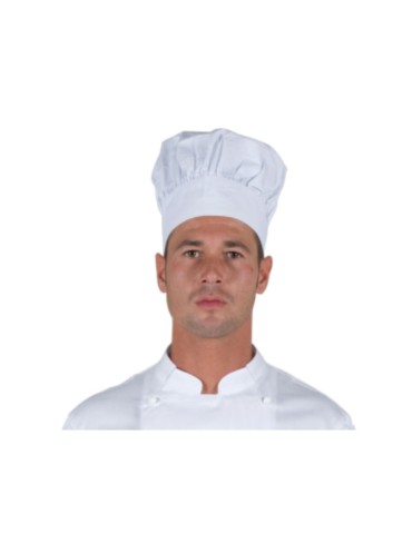 White mushroom chef hat