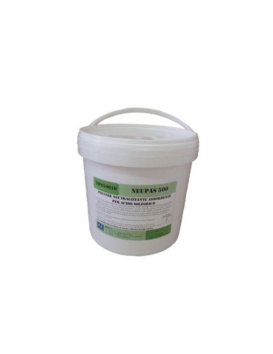 Mélange absorbant d’acide de 10 kg dans un seau