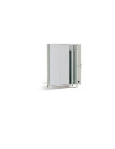 Armadio spogliatoio 3 posti 120x50x18