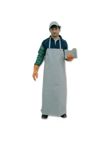 Grey marble pvc apron 115x75