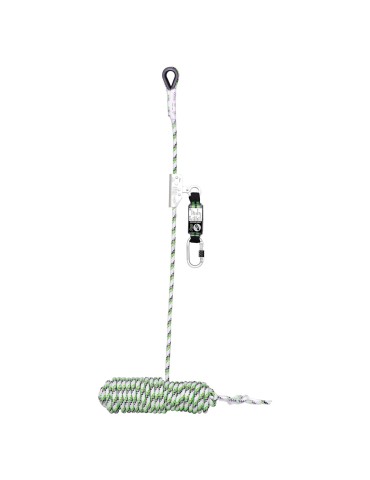 Guided device on a 20mt rope