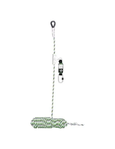 Guided device on a 20mt rope