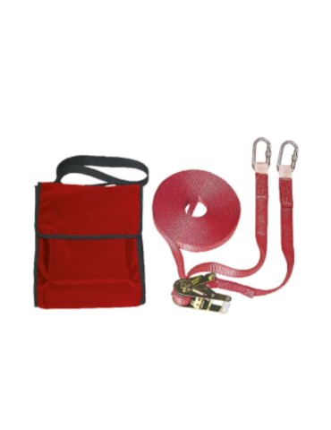 Ligne de vie temporaire de l’échafaudage 20 m