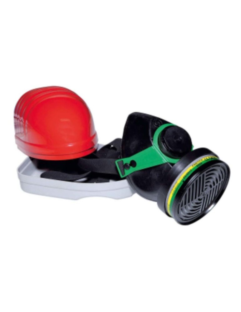 Dispositivo de escape con filtros de gas