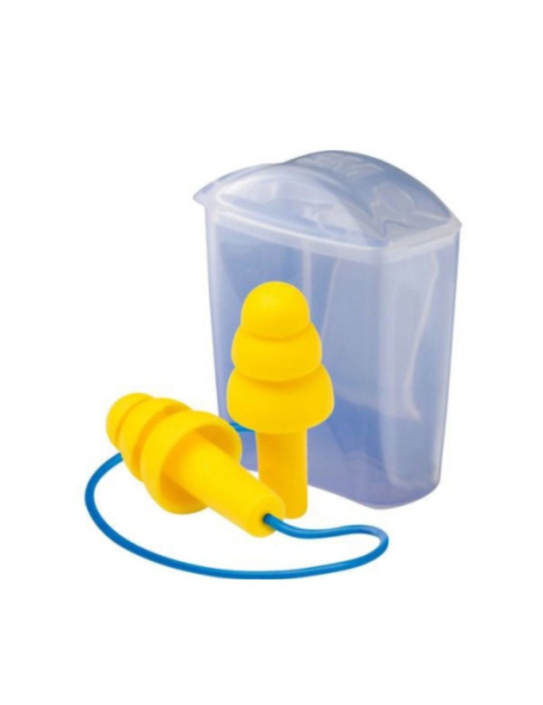 Insertos reutilizables con cordón en una caja