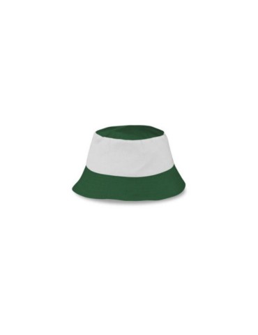 Cappellino rotondo verde