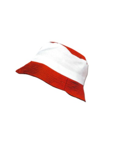 Red round cap