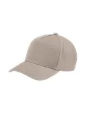 Cappello con tesa 100% cotone beige