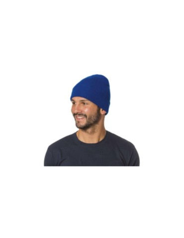 Cappello papalina 100% acrilico blu navy