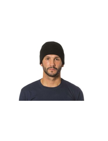 Cappello papalina 100% acrilico nero