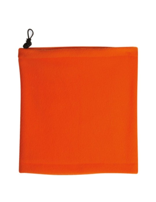 Fascia arancio multiuso pile con elastico