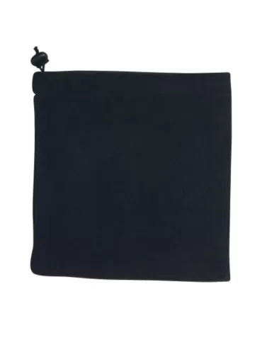 Fascia nera multiuso pile con elastico