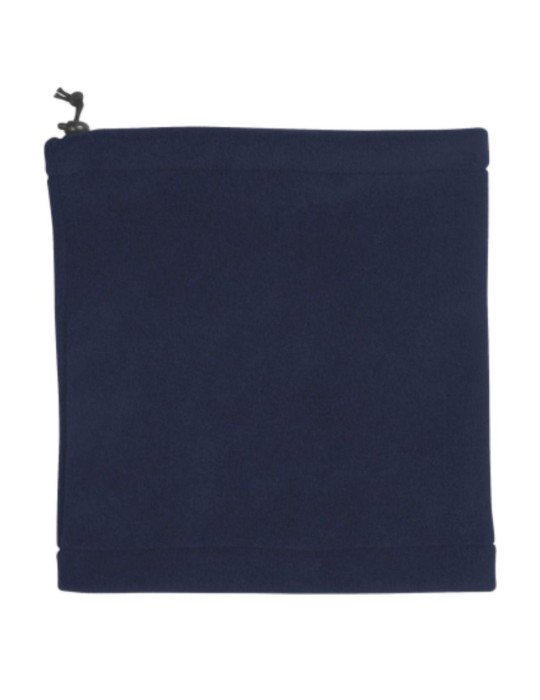 Bandeau polyvalent en polaire bleu marine avec élastique