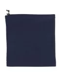 Fascia blu navy multiuso pile con elastico