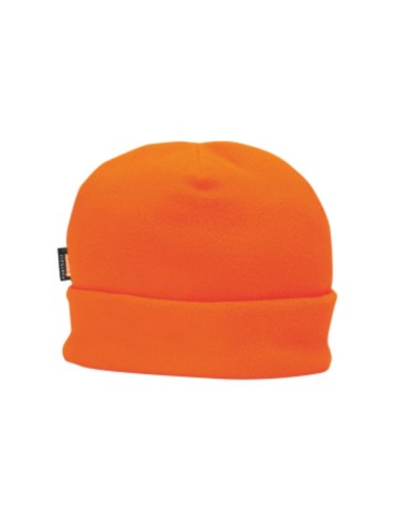 Cappello papalina pyle fodera insulatex arancio