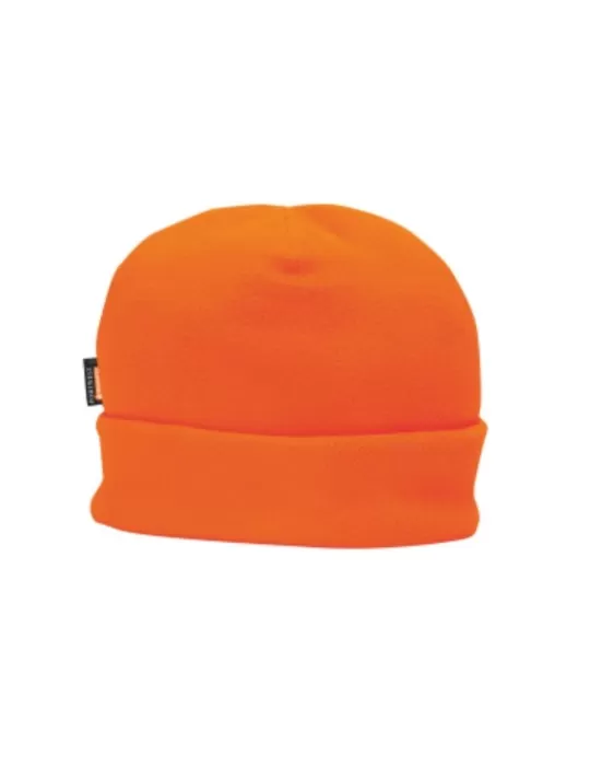 Skullcap pyle hat with orange insulatex lining Skullcap pyle hat with orange insulatex lining