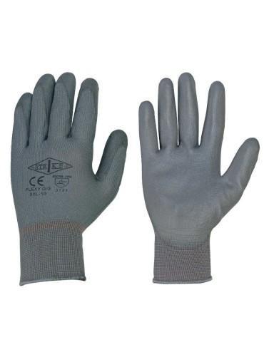 Polyurethane coated polyester gloves (sold only in cartons of 120 pairs per size)