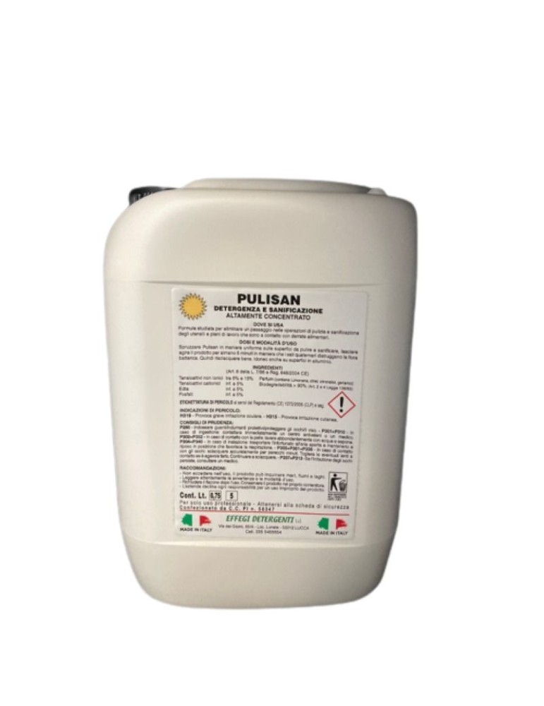 Détergent et désinfectant Pulisan très concentrés 5 kg