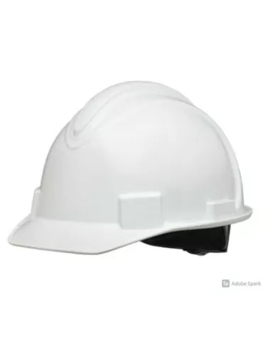 Dielectric protective helmet made of high-density polyethylene, heat resistant, electrical insulation 1000 w, resists