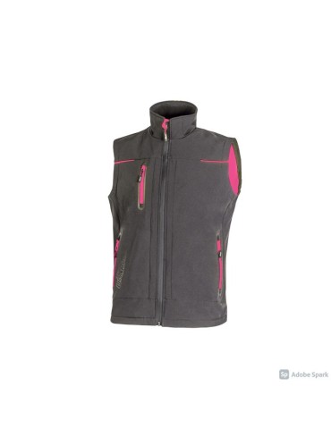 Gilet de travail u-power Univers Grey Fuchsia FU188GF 2