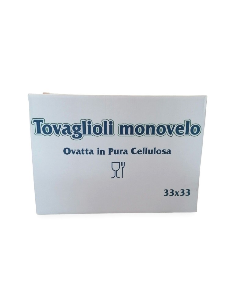 Servilletas de un solo capa, maxi de 200 piezas