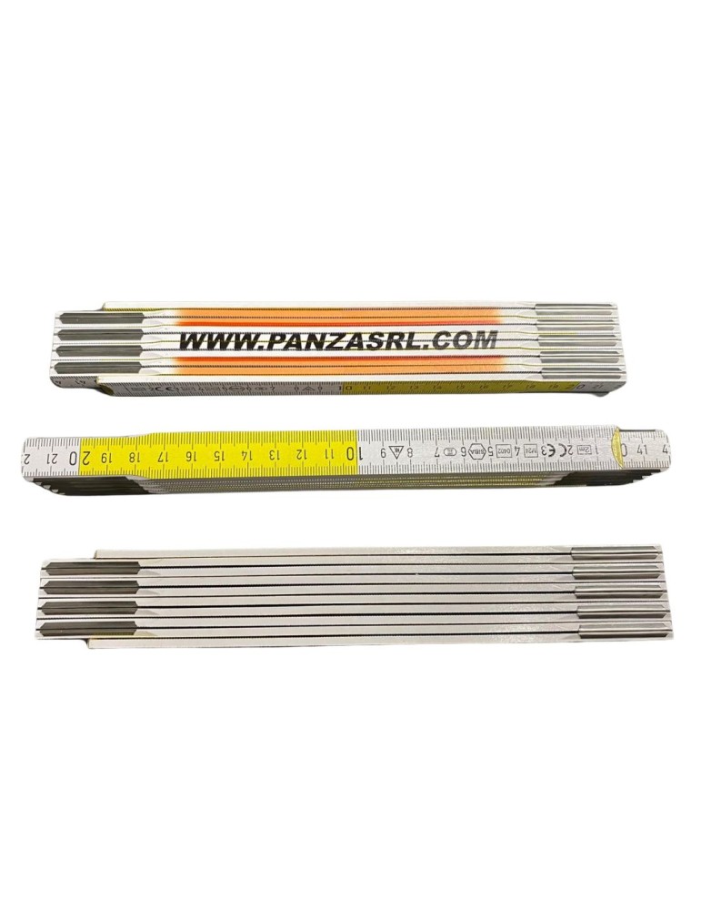 Wooden slat ruler 200 cm