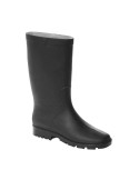 Stivalino donna nero pvc