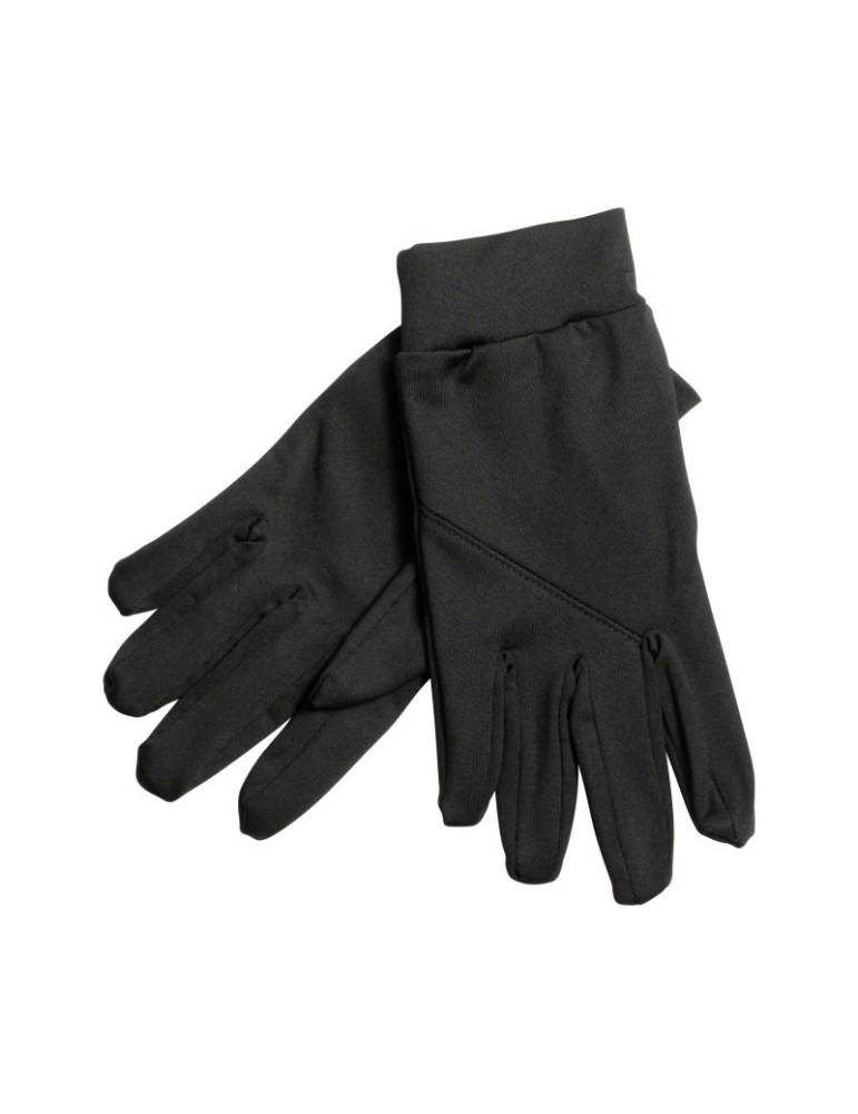 Gants de sport thermiques noirs