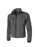 Mid-season grey stretch jacket