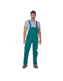 Massaua cotton dungarees green