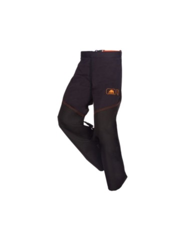 Brush trousers with rear clip closure 1RBC