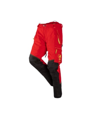 Class 1 red/black 1XRP anti-cut trousers