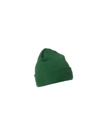 Cappello papalina 100% acrilico verde
