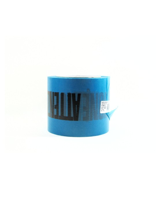 Warning tape for utilities 200 m "attention water hose"