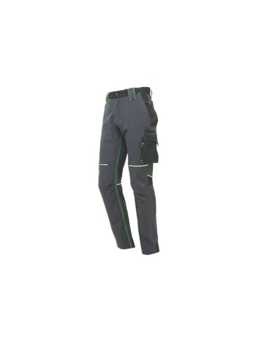 u-power World U-4 Stretch Slim fit Asphalt Grey Green Work Pants FU189RL