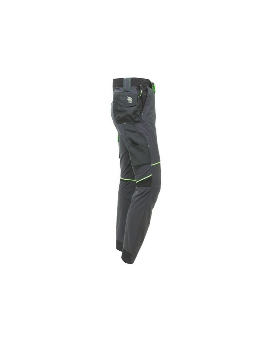 u-power World U-4 Stretch Slim fit Asphalt Grey Green Work Pants FU189RL
