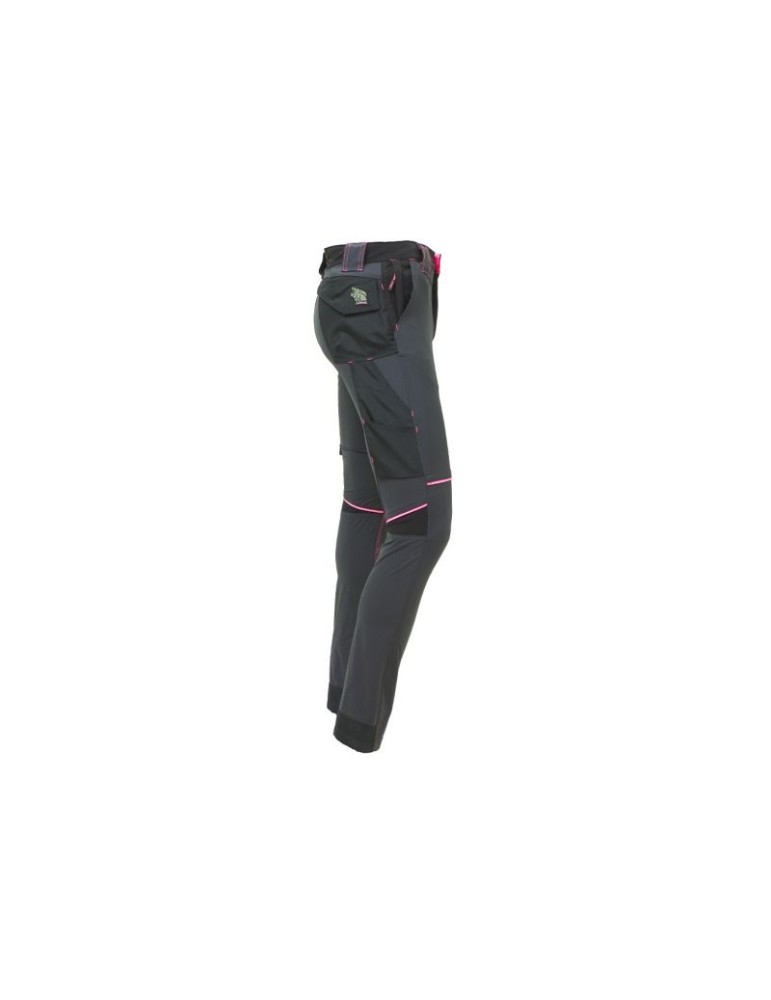 Pantaloni da lavoro U-Power World U-4 stretch Slim fit Grey Fucsia FU189GF Pantaloni da lavoro U-Power World U-4 stretch Slim fit Grey Fucsia FU189GF