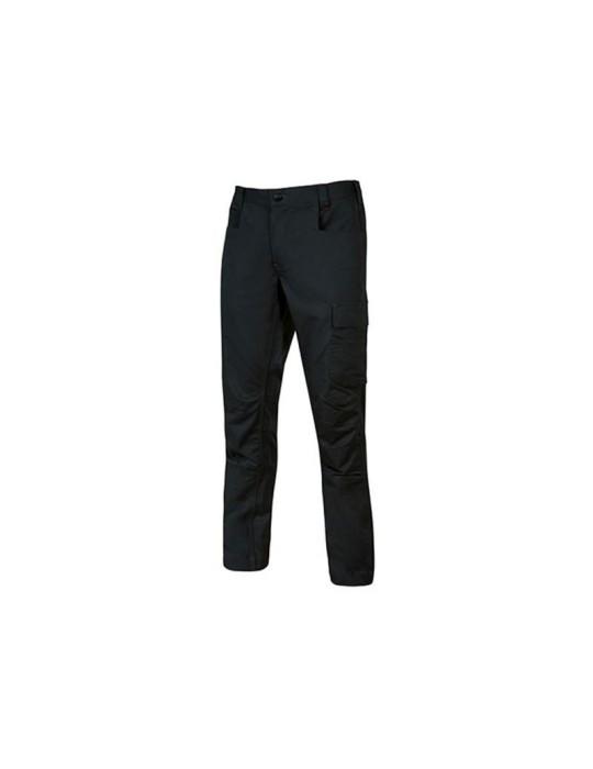 Pantaloni da lavoro U-Power Bravo Top Black Carbon ST202BC Pantaloni da lavoro U-Power Bravo Top Black Carbon ST202BC