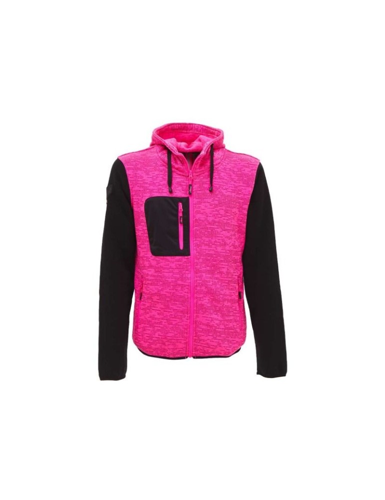 u-power Sudadera con capucha arcoíris fucsia negra EY174BF