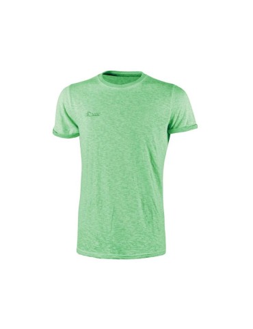 T-shirt da lavoro U-Power Fluo Verde EY195VF