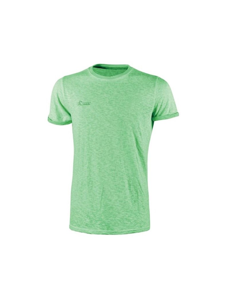 Camiseta de trabajo u-power Fluo Green EY195VF