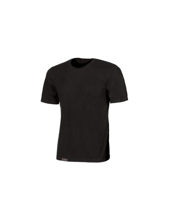 T-shirt de travail u-power linéaire noir carbone EY205BC