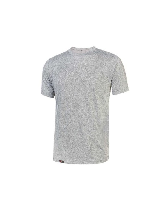 Work T-shirt u-power Linear Grey Silver EY205GS Work T-shirt u-power Linear Grey Silver EY205GS