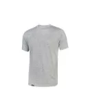 T-shirt da lavoro girocollo a manica corta di colore grigio