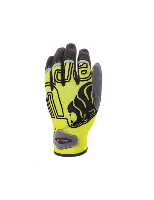 Niko Yellow Fluo u-power Arbeitshandschuhe GP204YF