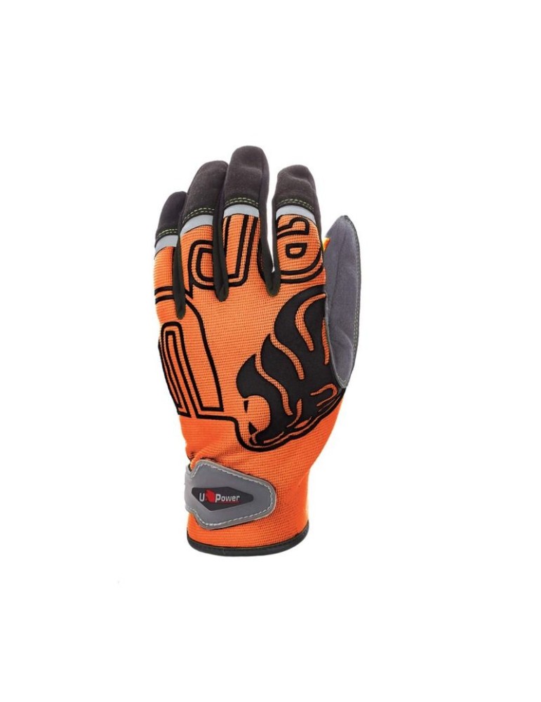 Guantes de trabajo Niko Orange Fluo u-power GP204OF