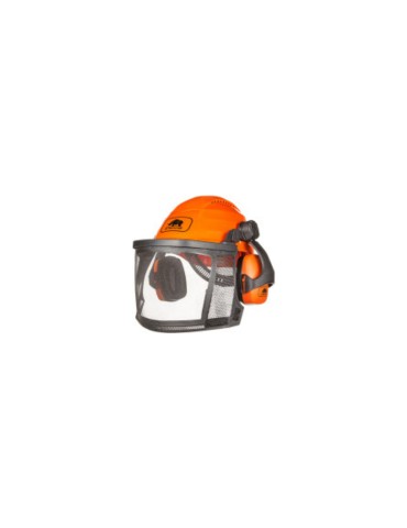 Forestry kit helmet cap and mesh visor 4SD1