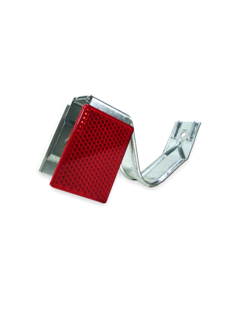 Margin delineator 2g 2dt 7x10 cm double-sided white/red center wave