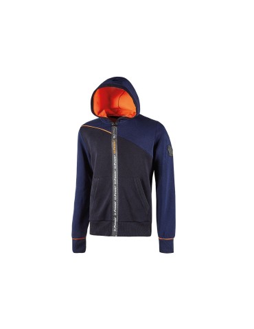 Felpa da lavoro UPower Jupiter deep blue EY212DB